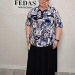 Блуза рубашка жіноча з комірцем