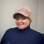 шапка з козирком альпака