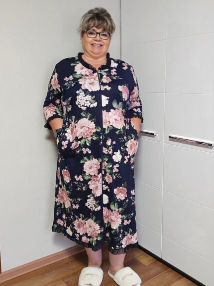 Красивий халат Рюша